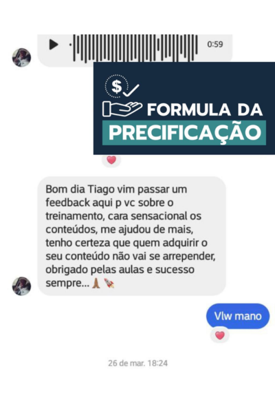 Depoimento de aluno 1