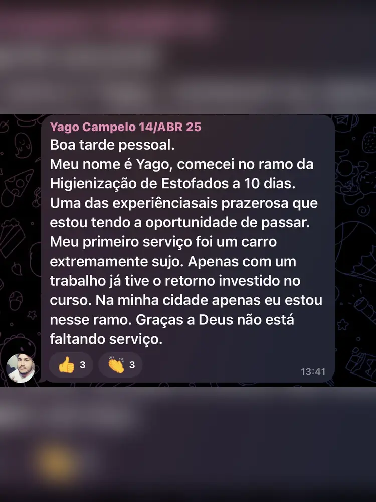 Depoimento de aluno do Método RTMLimp sobre será que realmente dá dinheiro? — imagem 19