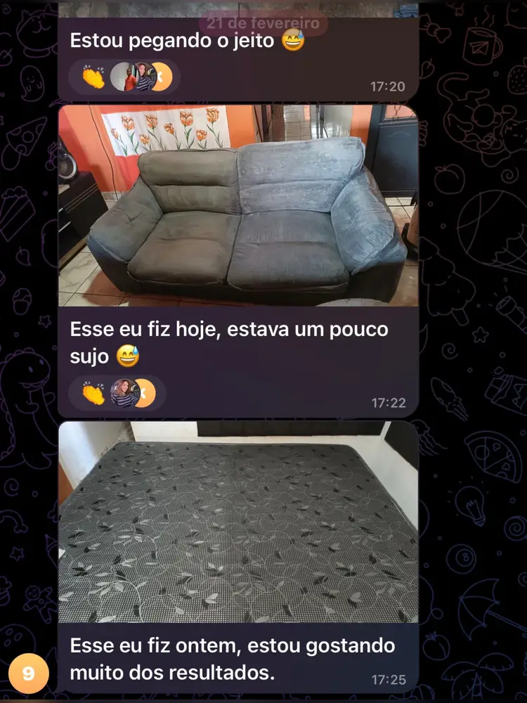 Depoimento de aluno do Método RTMLimp sobre resultados de serviços feitos pelos alunos — imagem 35