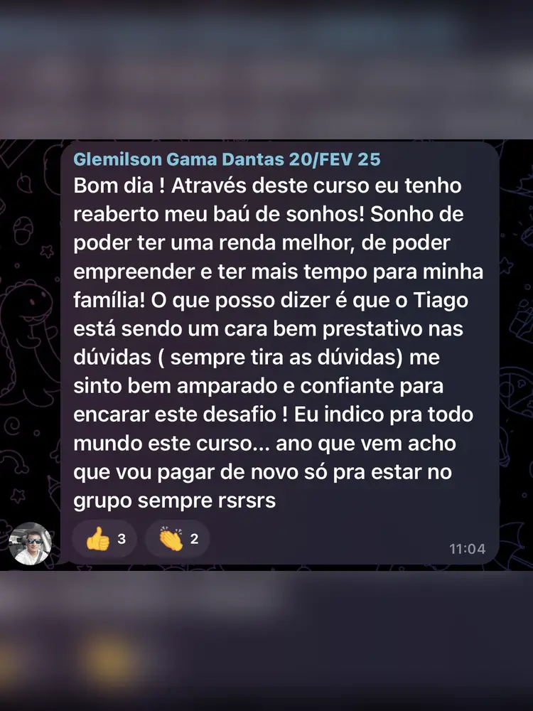 Depoimento de aluno do Método RTMLimp sobre será que realmente dá dinheiro? — imagem 20