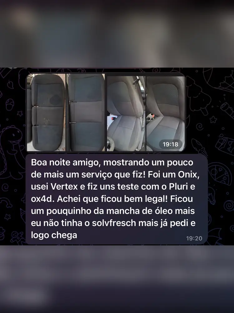 Depoimento de aluno do Método RTMLimp sobre resultados de serviços feitos pelos alunos — imagem 48
