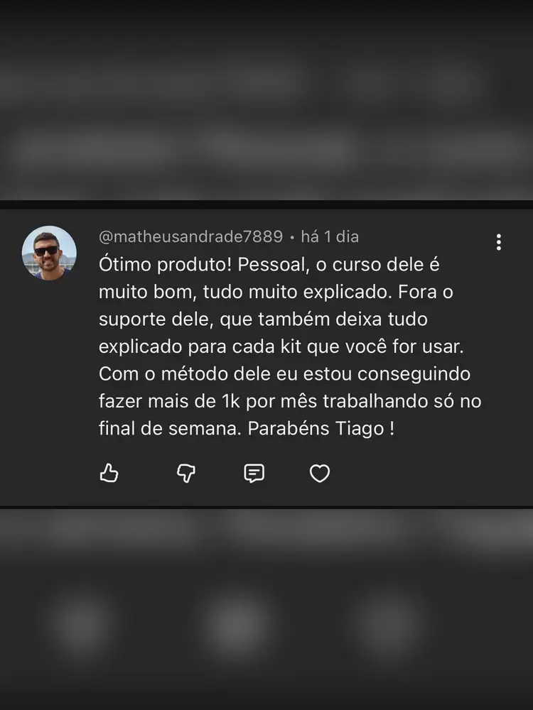 Depoimento de aluno do Método RTMLimp sobre será que realmente dá dinheiro? — imagem 16