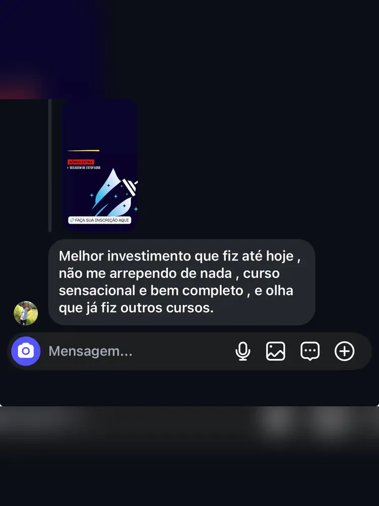 Depoimento de aluno do Método RTMLimp sobre resultados de serviços feitos pelos alunos — imagem 62