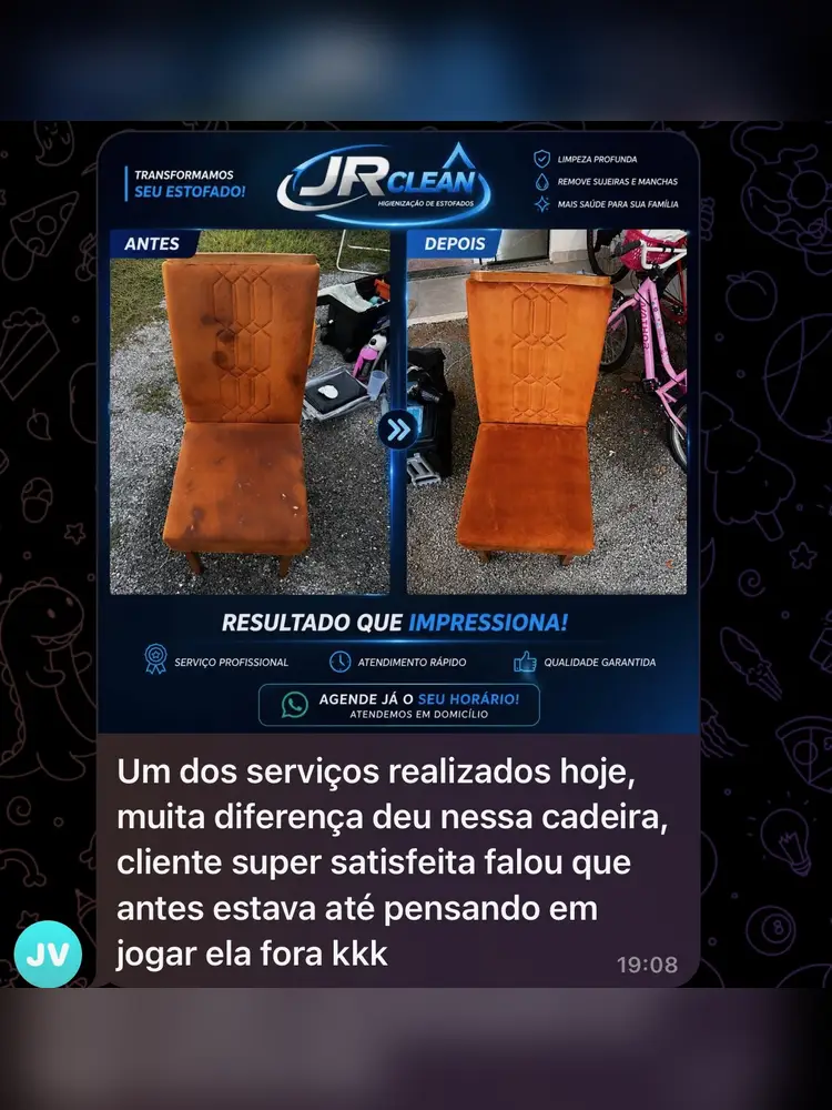 Depoimento de aluno do Método RTMLimp sobre resultados de serviços feitos pelos alunos — imagem 67
