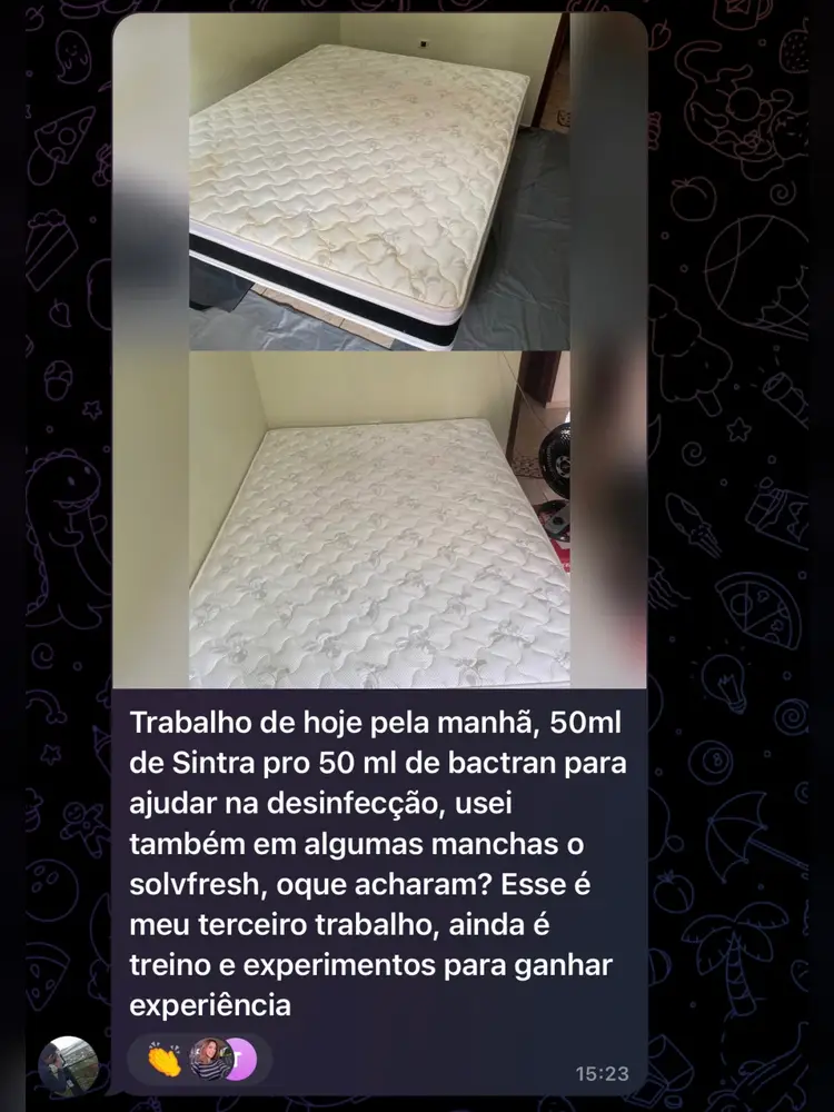 Depoimento de aluno do Método RTMLimp sobre resultados de serviços feitos pelos alunos — imagem 68