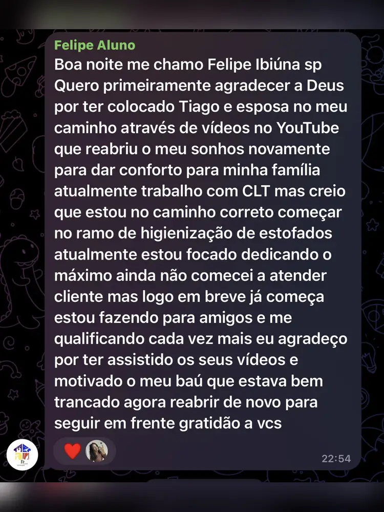 Depoimento de aluno do Método RTMLimp sobre será que realmente dá dinheiro? — imagem 8