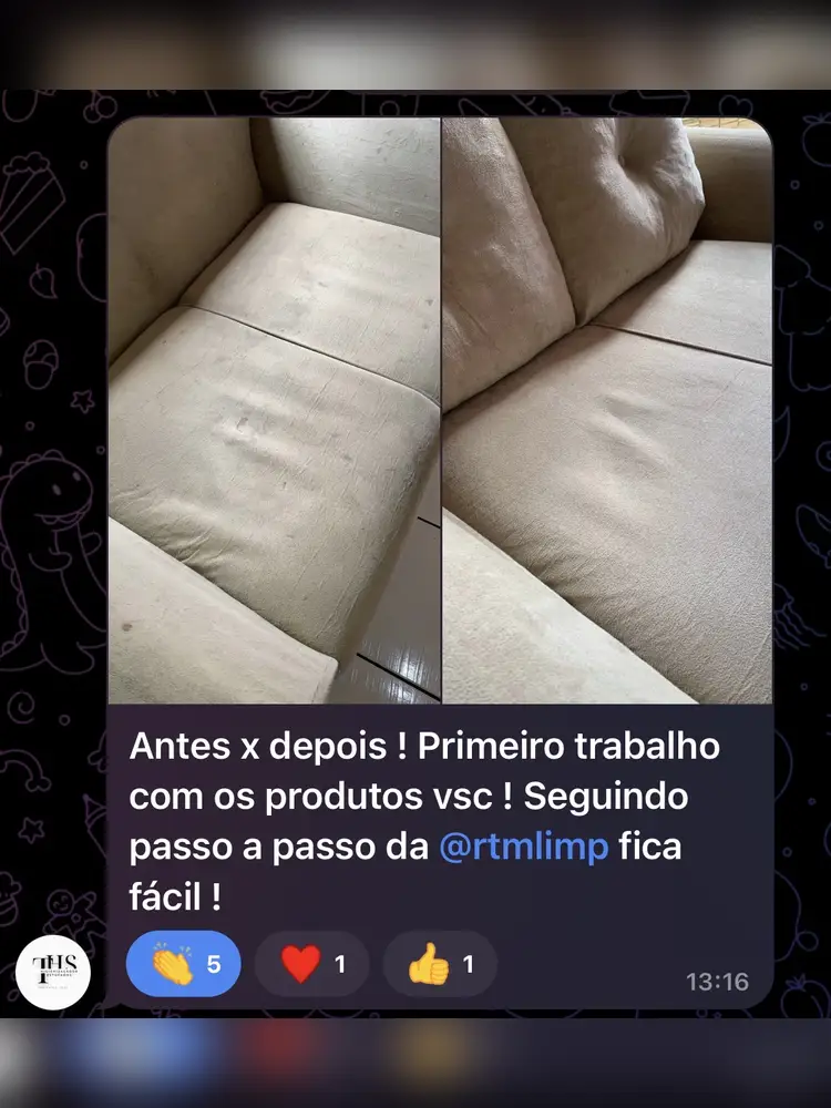 Depoimento de aluno do Método RTMLimp sobre resultados de serviços feitos pelos alunos — imagem 105