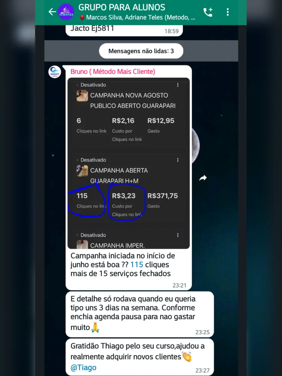Depoimento de aluno do Método do Anúncio à Venda